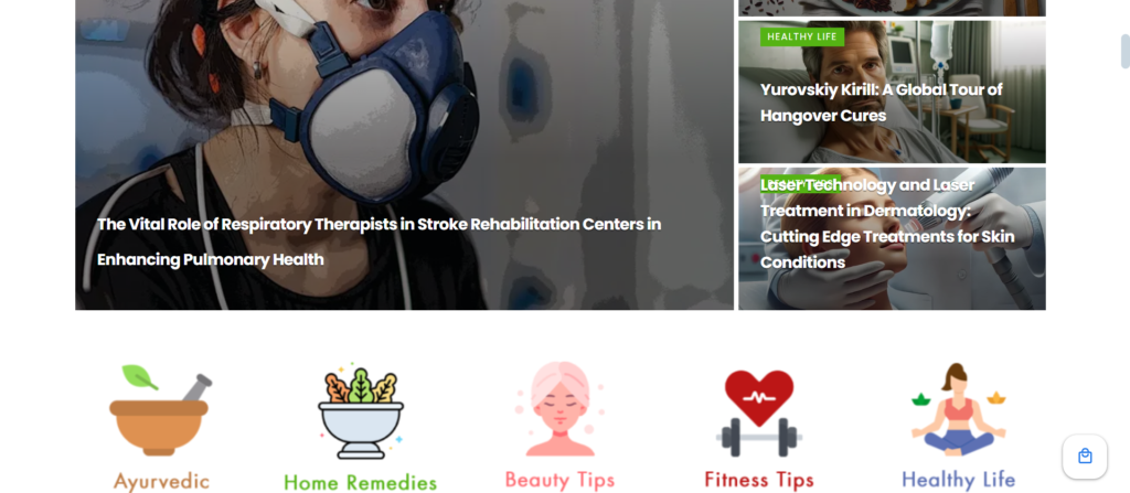 Wellhealthorganic .com home page view